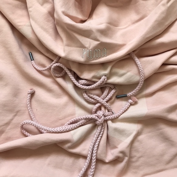 Fenty X Puma by Rihanna oversized lace up hoodie - Picture 4 of 4